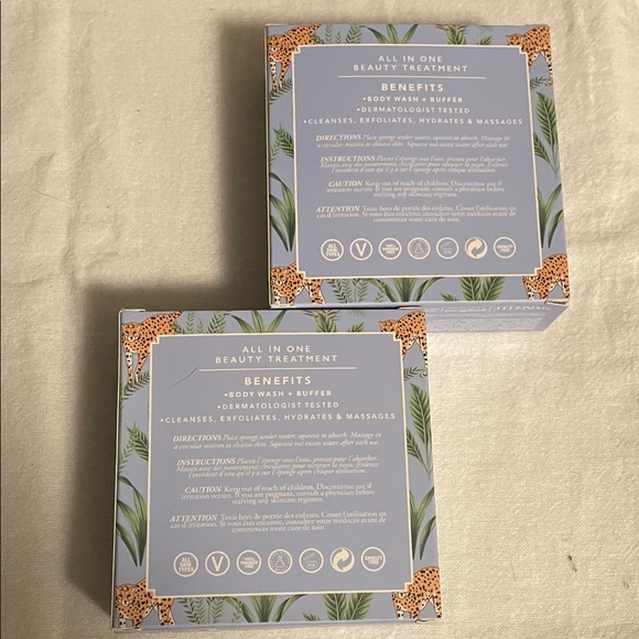 Spongelle Lavender Sky Body Wash - Purple and Green - Picture 2 of 3